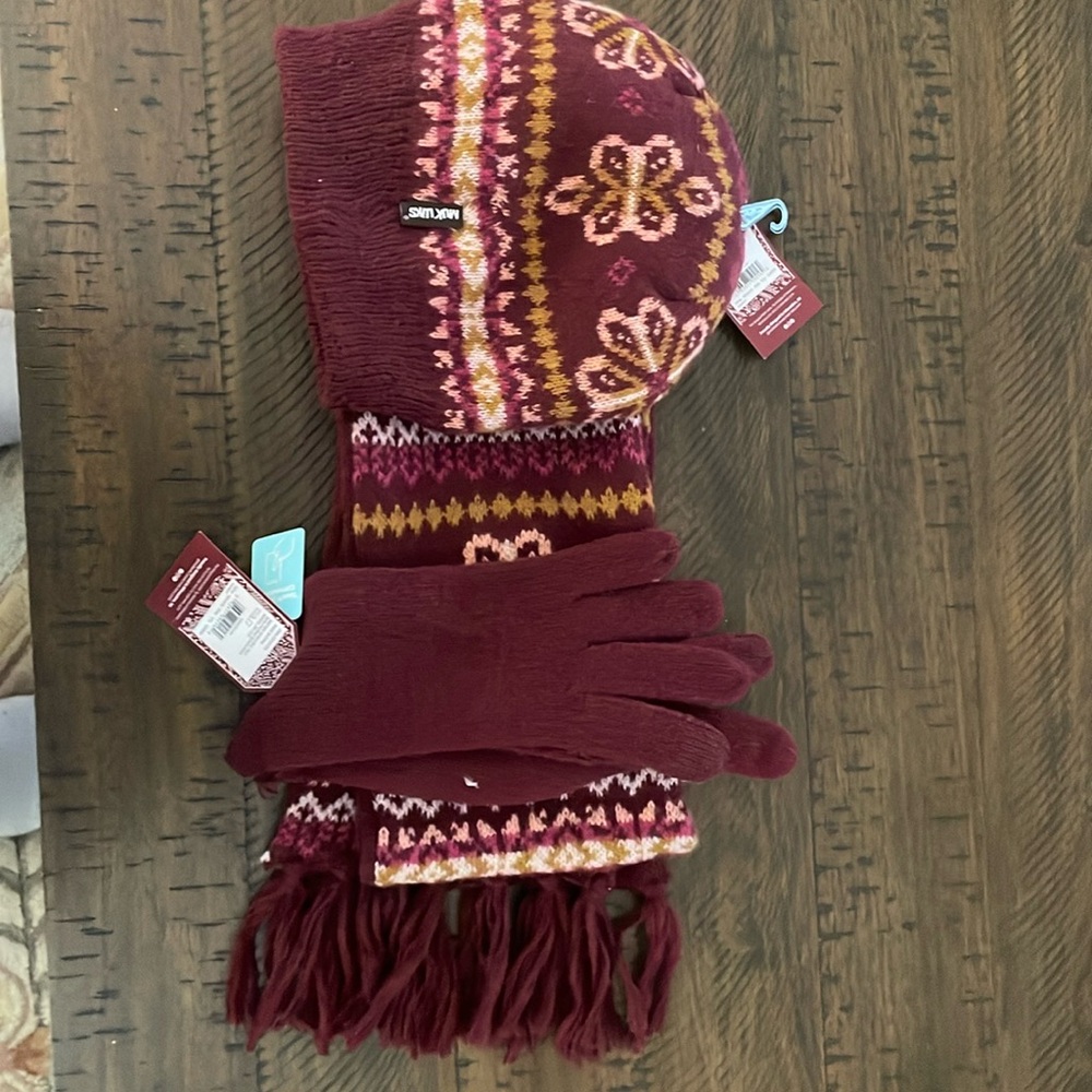 New with tags- Hat, scarf and gloves set.